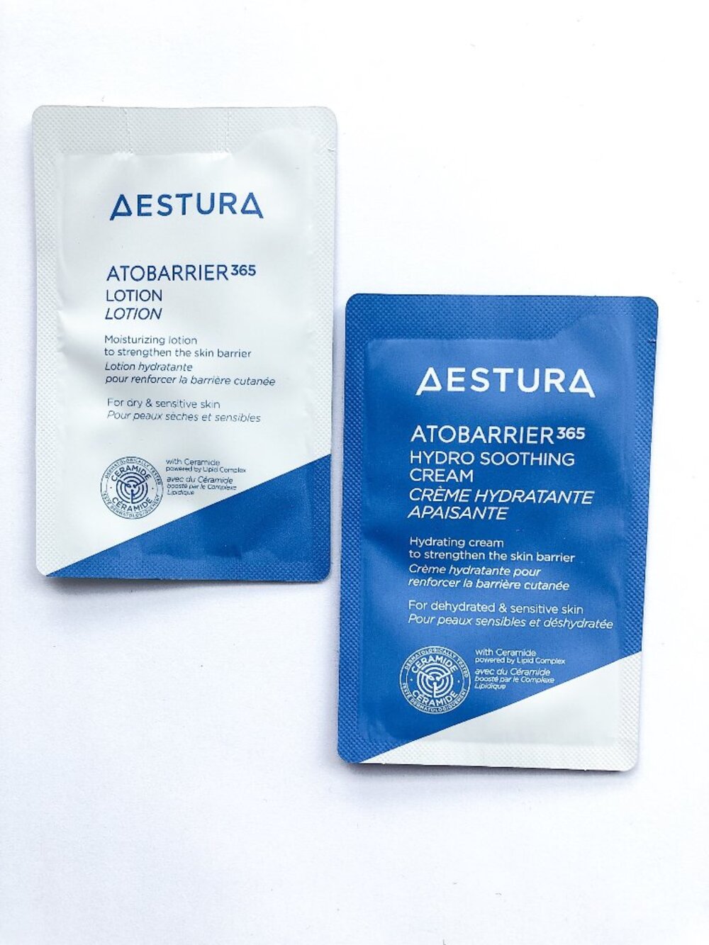 5/$20 Aestura ATOBARRIER 365 lotion & hydro soothing cream